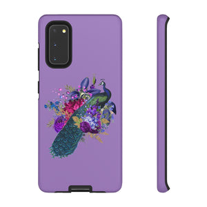 Peacock Floral Case Mate Tough Phone Cases - Lili White Creations 