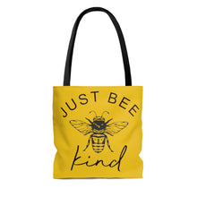 Load image into Gallery viewer, Just BEE Kind Tote Bag - Lili White Creations 