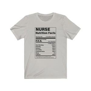 Nurse Nutritions Label Unisex Jersey Short Sleeve Tee - Lili White Creations 