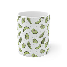 Load image into Gallery viewer, Avocado Print Mug 11oz - Lili White Creations 