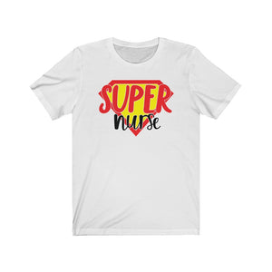 Super Nurse Unisex Jersey Short Sleeve Tee - Lili White Creations 