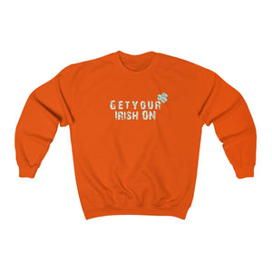 Get Your Irish On Unisex Heavy Blend™ Crewneck Sweatshirt - Lili White Creations 