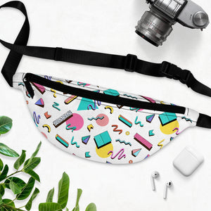 90s Style Design Fanny Pack - Lili White Creations 