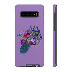 Peacock Floral Case Mate Tough Phone Cases - Lili White Creations 