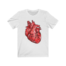 Load image into Gallery viewer, Anatomical Heart Unisex Jersey Short Sleeve Tee - Lili White Creations 