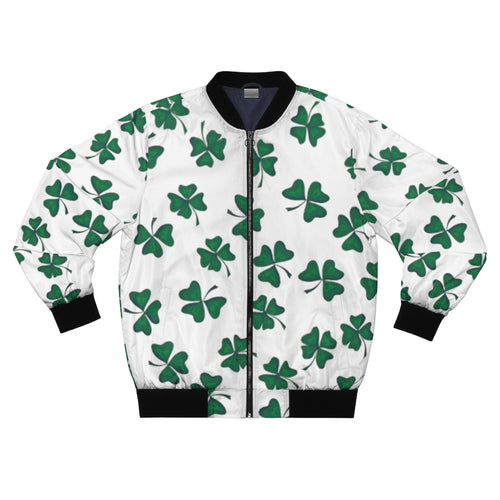 Shamrock AOP Bomber Jacket - Lili White Creations 