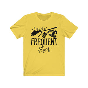 Frequent Flyer Witch Unisex Jersey Short Sleeve Tee