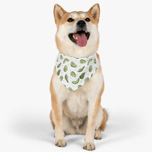 Load image into Gallery viewer, Avocado Print Pet Bandana Collar - Lili White Creations 