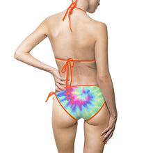 Load image into Gallery viewer, Pastel Tye Dye Women&#39;s Bikini Swimsuit - Lili White Creations 