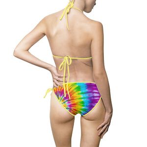 Tye Dye Women's Bikini Swimsuit - Lili White Creations 