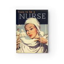 Load image into Gallery viewer, Vintage Nurse Advertisement Journal - Ruled Line - Lili White Creations 