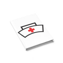 Load image into Gallery viewer, Nurses Cap/ Nurse Life Double Sided Journal - Ruled Line - Lili White Creations 