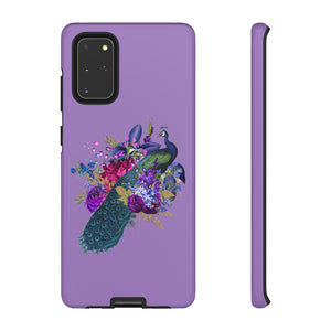 Peacock Floral Case Mate Tough Phone Cases - Lili White Creations 