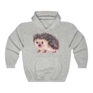 Hedgehog Unisex Heavy Blend Hooded Sweatshirt - Lili White Creations 