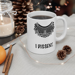 I Dissent Mug 11oz - Lili White Creations 