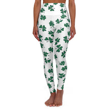 Load image into Gallery viewer, Shamrock High Waisted Yoga Leggings - Lili White Creations 