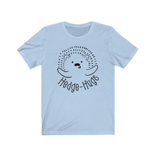 Load image into Gallery viewer, Hedge- Hugs Hedgehog Unisex Jersey Short Sleeve Tee - Lili White Creations 