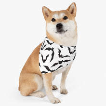 Load image into Gallery viewer, Black Bats Pet Bandana Collar - Lili White Creations 