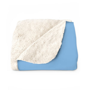 It's Way Too Peopley Outside Sherpa Fleece Blanket - Lili White Creations 