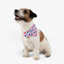 Load image into Gallery viewer, Fourth of July Stars Pet Bandana Collar - Lili White Creations 