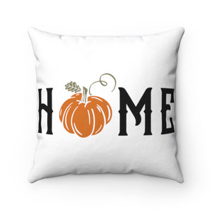 Home Pumpkin Spun Polyester Square Pillow Case