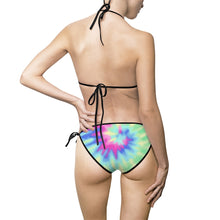 Load image into Gallery viewer, Pastel Tye Dye Women&#39;s Bikini Swimsuit - Lili White Creations 