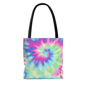 Pastel Tye Dye Tote Bag - Lili White Creations 