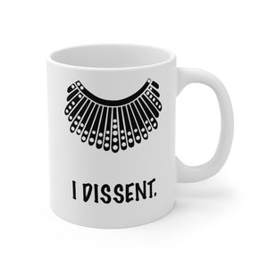 I Dissent Mug 11oz - Lili White Creations 