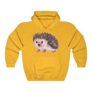 Hedgehog Unisex Heavy Blend Hooded Sweatshirt - Lili White Creations 