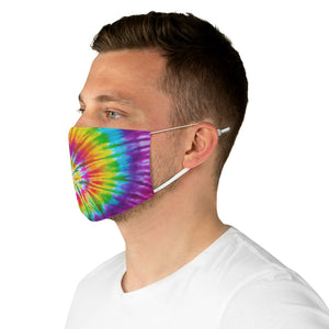 Tye Dye Fabric Face Mask - Lili White Creations 