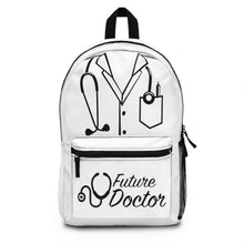 Load image into Gallery viewer, Medical Lab Coat/ Future Doctor Backpack (Made in USA) - Lili White Creations 