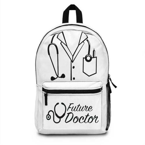 Medical Lab Coat/ Future Doctor Backpack (Made in USA) - Lili White Creations 