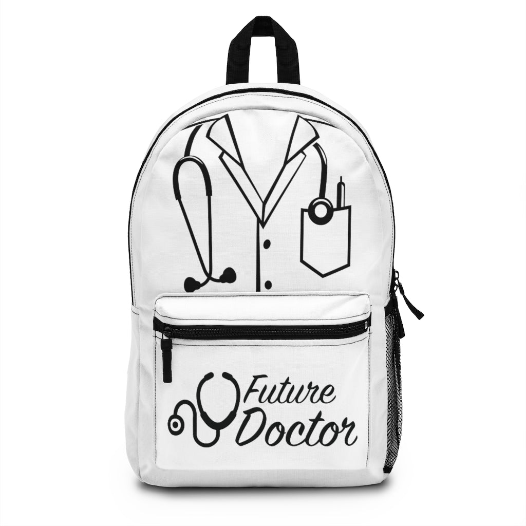 Medical Lab Coat/ Future Doctor Backpack (Made in USA) - Lili White Creations 