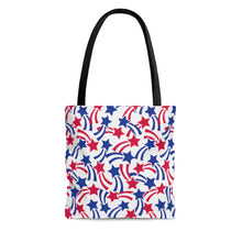 Load image into Gallery viewer, Stars Fourth of July AOP Tote Bag - Lili White Creations 