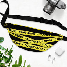 Load image into Gallery viewer, Crime Scene Tape Fanny Pack - Lili White Creations 