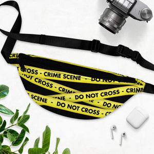 Crime Scene Tape Fanny Pack - Lili White Creations 