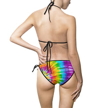 Load image into Gallery viewer, Tye Dye Women&#39;s Bikini Swimsuit - Lili White Creations 