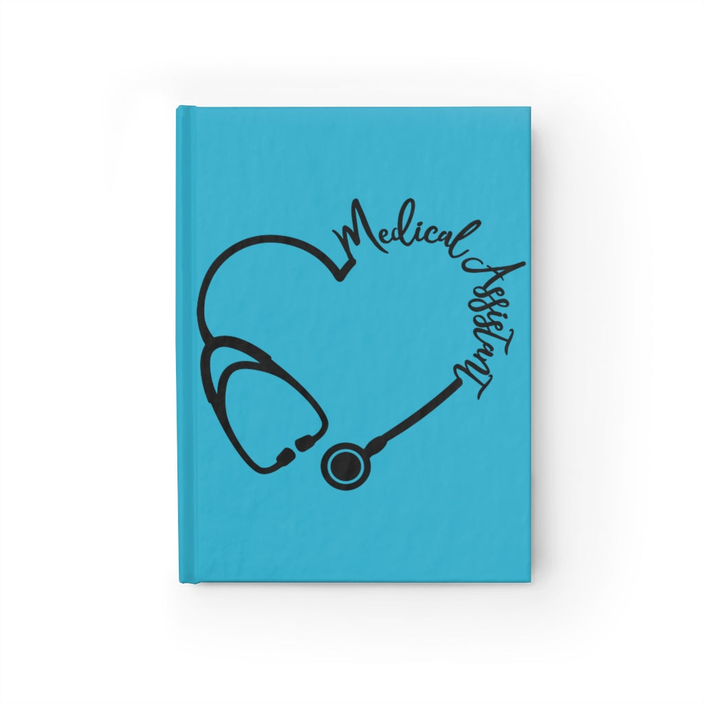 Medical Assistant Stethoscope Journal - Ruled Line - Lili White Creations 