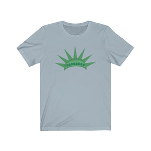 Statue Of Liberty Crown Unisex Jersey Short Sleeve Tee - Lili White Creations 