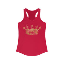 Load image into Gallery viewer, Golden Crown Women&#39;s Ideal Racerback Tank Top - Lili White Creations 