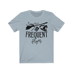 Frequent Flyer Witch Unisex Jersey Short Sleeve Tee