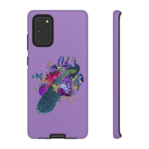 Peacock Floral Case Mate Tough Phone Cases - Lili White Creations 