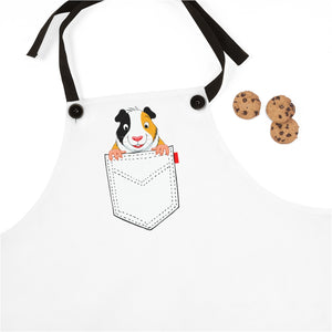 Guinea Pig in Pocket Apron - Lili White Creations 