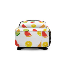 Load image into Gallery viewer, Fruit Design Backpack (Made in USA) - Lili White Creations 