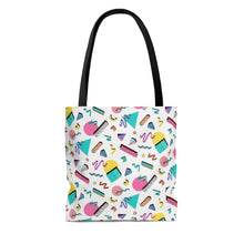 Load image into Gallery viewer, 90s Design All Over Print Tote Bag - Lili White Creations 