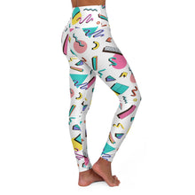 Load image into Gallery viewer, 90s Print High Waisted Yoga Leggings - Lili White Creations 