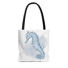 Load image into Gallery viewer, Seahorse and Starfish Tote Bag - Lili White Creations 