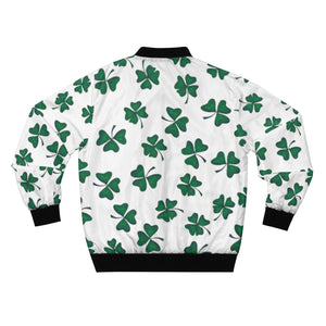 Shamrock AOP Bomber Jacket - Lili White Creations 