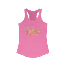 Load image into Gallery viewer, Golden Crown Women&#39;s Ideal Racerback Tank Top - Lili White Creations 