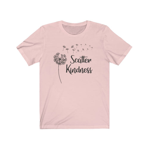 Scatter Kindness Dandelion Unisex Jersey Short Sleeve Tee - Lili White Creations 